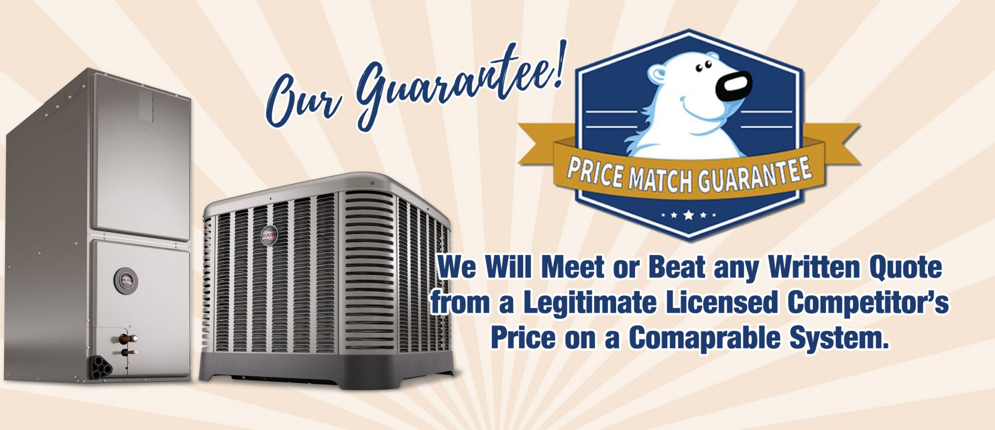 Price Match Guarantee Polar Bear Heating & Cooling